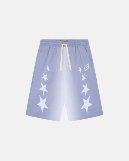 Cold Culture Stars Wide Swim Shorts Lilac
